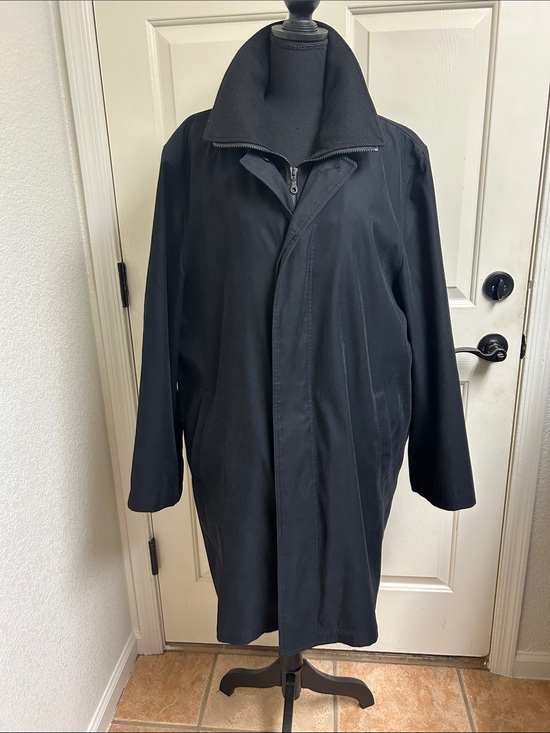Duomo Coture Other - Duomo Couture Jacket Large black polyester/nylon blend with detachable liner